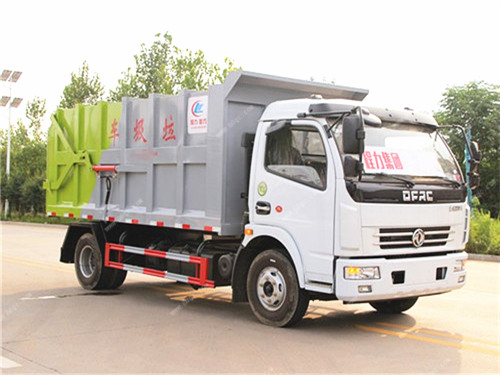 國(guó)五東風(fēng)凱普特掛桶對(duì)接式垃圾車(chē)