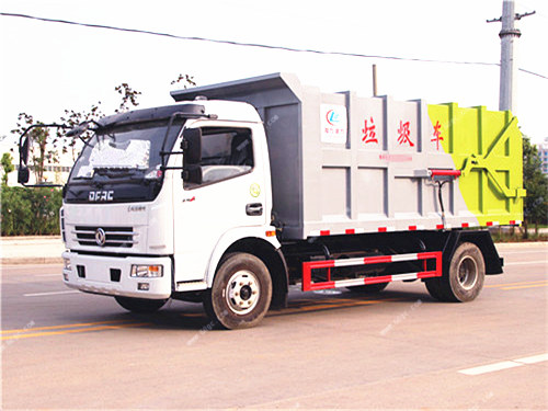 國(guó)五東風(fēng)凱普特掛桶對(duì)接式垃圾車(chē)