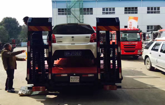 【國五 上藍牌】重汽豪沃平板車