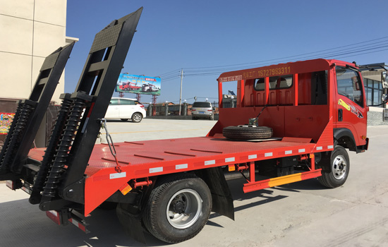 【上藍牌、國五】重汽王牌平板車