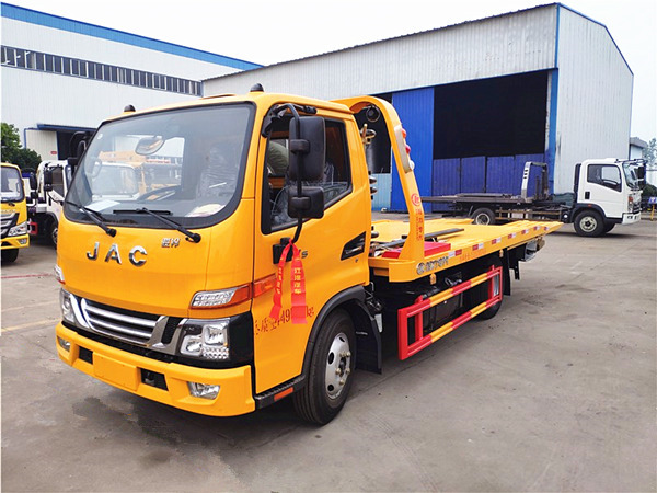 江淮駿鈴V5一拖二藍(lán)牌清障車