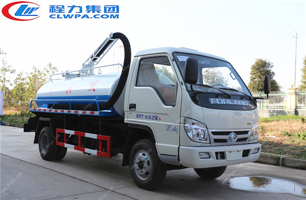 福田時代藍(lán)牌吸糞車