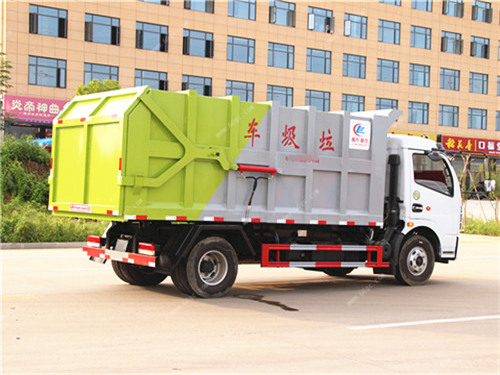 國(guó)五東風(fēng)凱普特掛桶對(duì)接式垃圾車(chē)