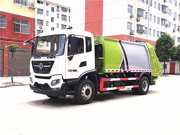 國(guó)六東風(fēng)天錦壓縮垃圾車(chē)