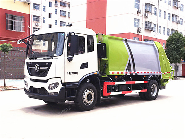 國六東風天錦壓縮垃圾車