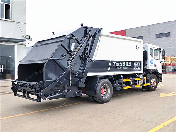 國六東風多利卡D9壓縮垃圾車