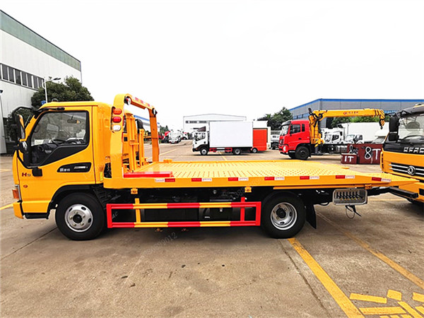 江淮康玲藍牌一拖二清障車 江淮康玲藍牌一拖二清障車